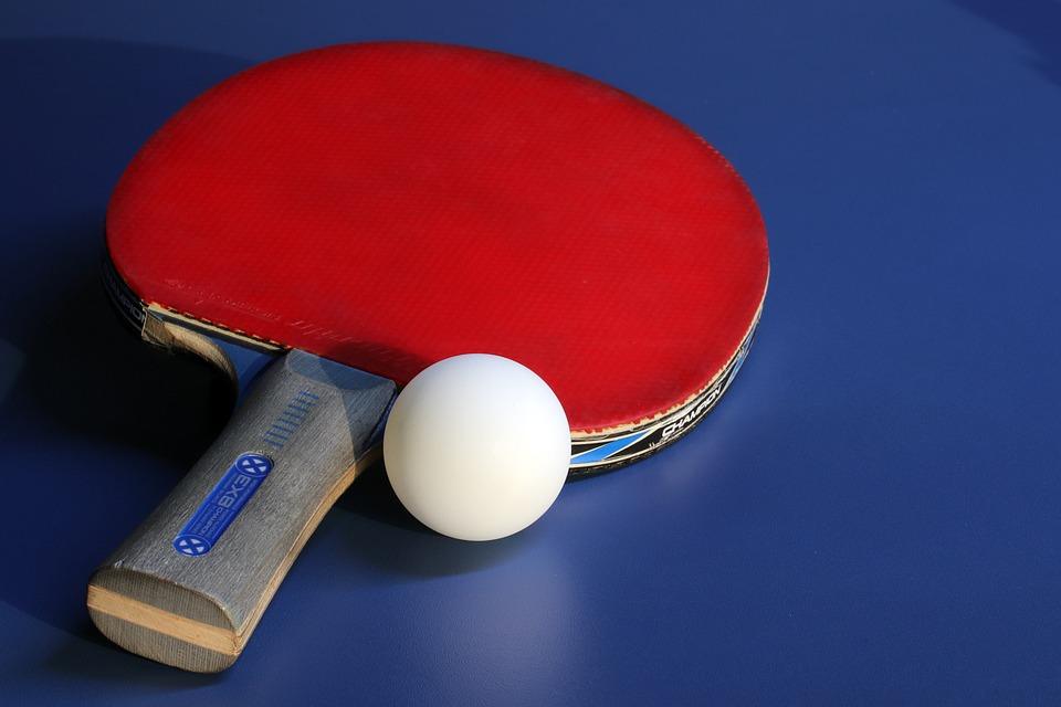 Comparison Of The Sizes Of A Ping Pong Ball And A Golf Ball