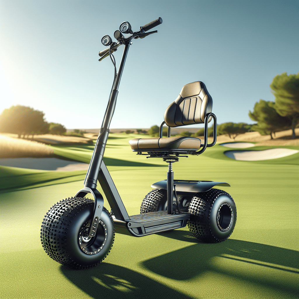 Fat Tire Electric Golf Scooter