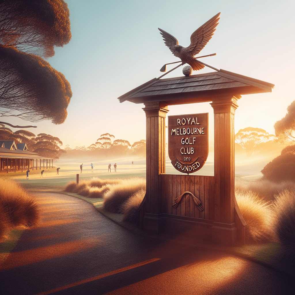 Royal Melbourne Golf Club Founded