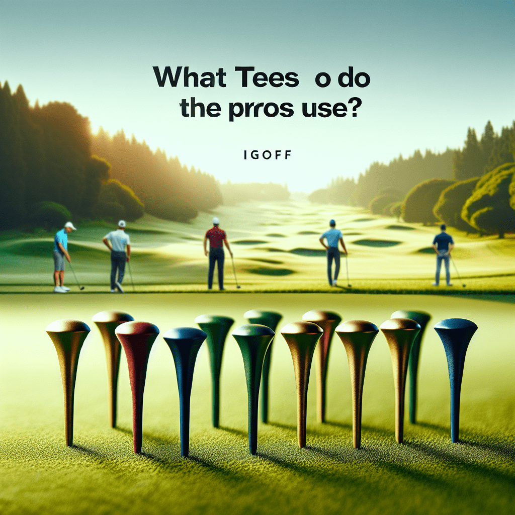 What Tees Do The Pros Use