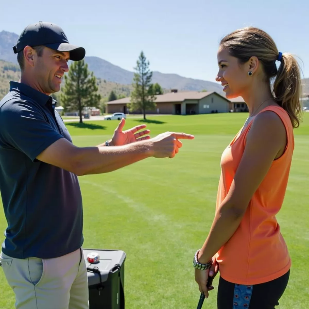 Golf Lesson At Bear Valley Springs