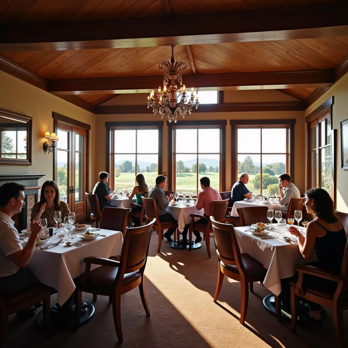 Bear Valley Springs Restaurant Interior