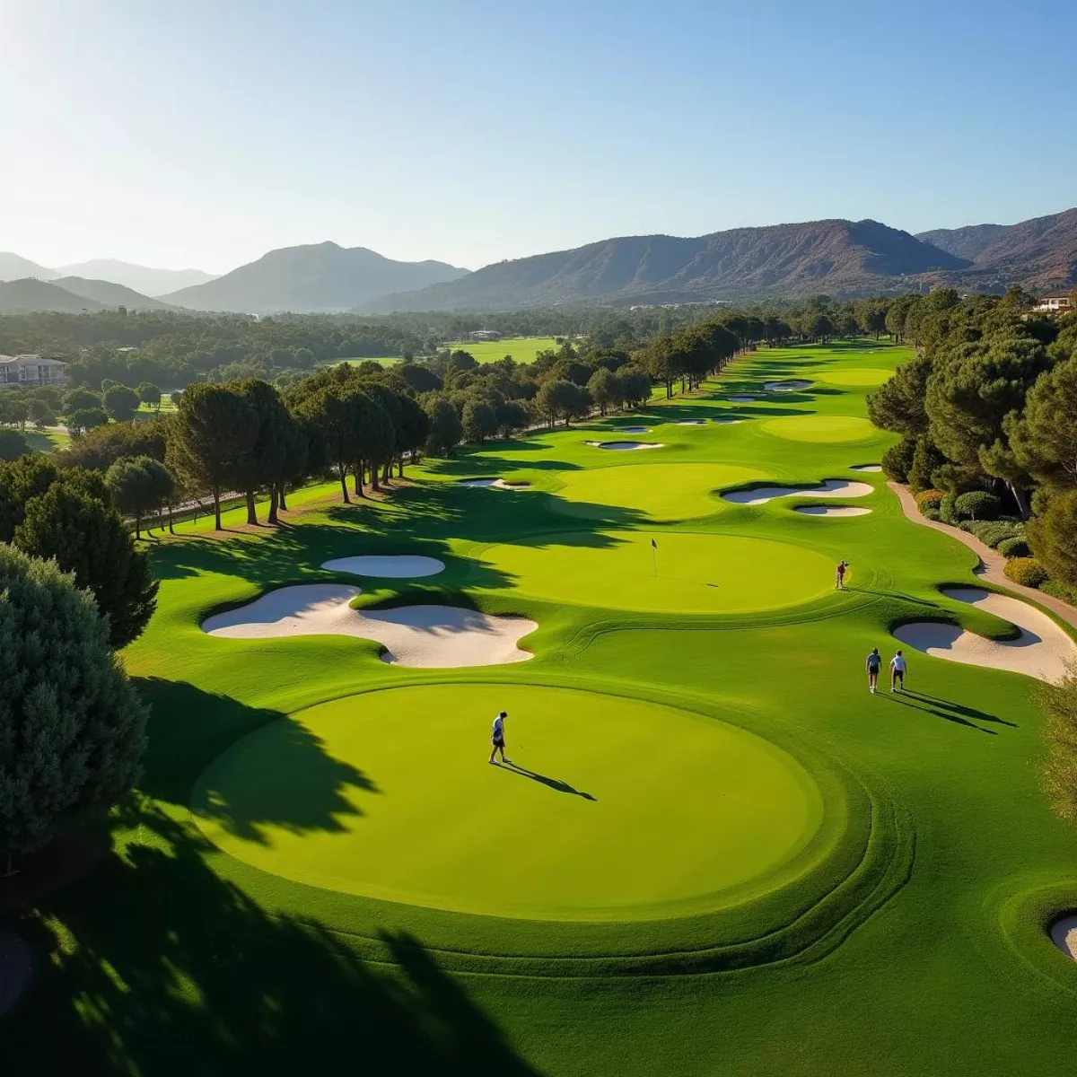 Bella Collina Golf Course Aerial View