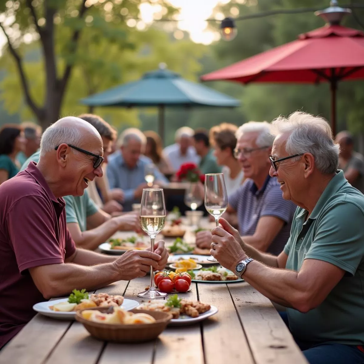 Bella Collina Residents Enjoying Community Event