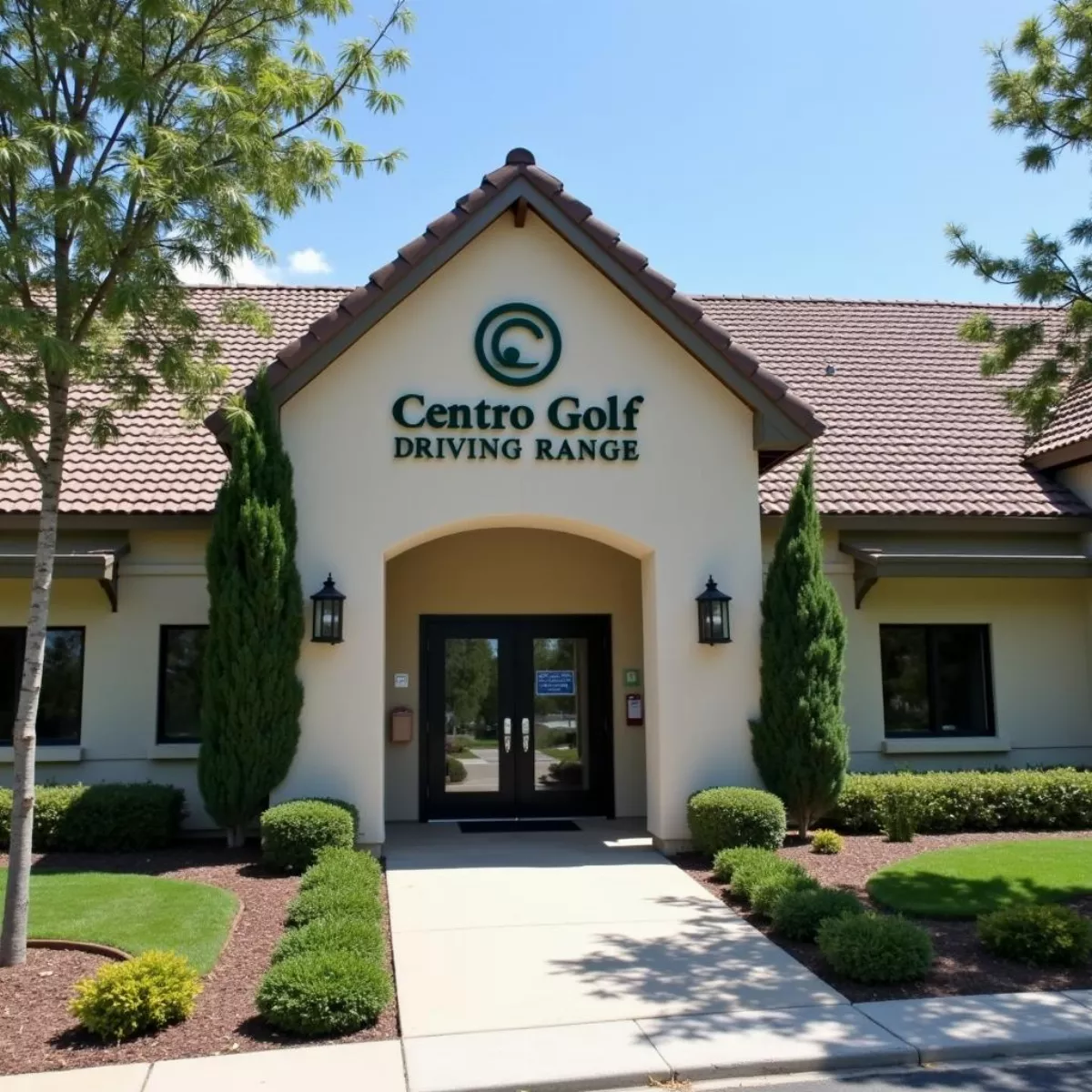 Centro Golf Driving Range Entrance