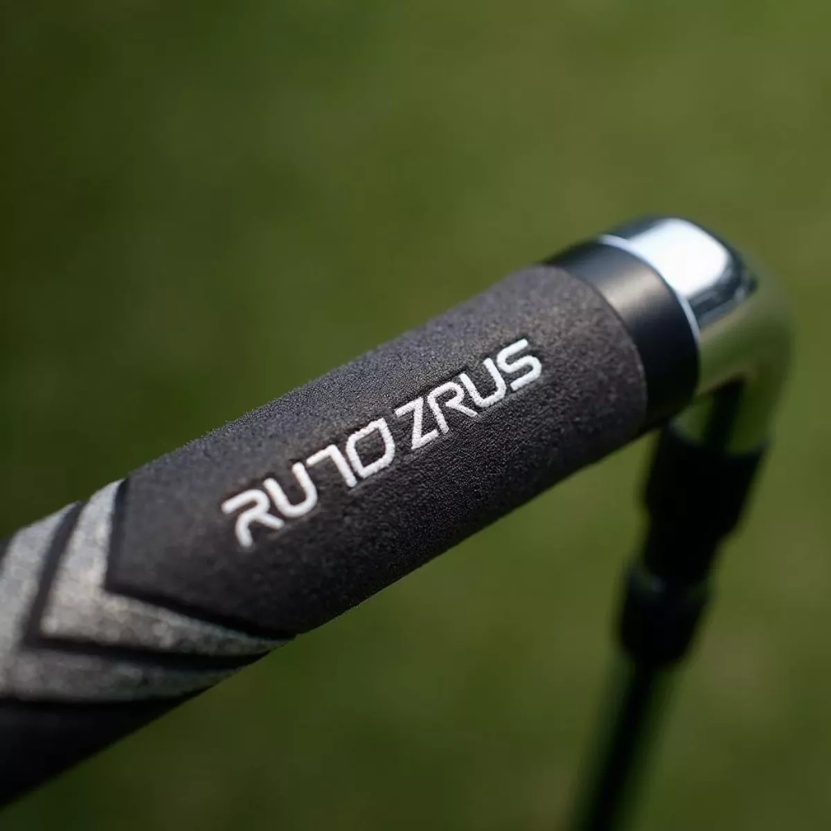 Close-Up Of A Lazrus Golf Club Grip