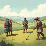 Early Golf Illustration