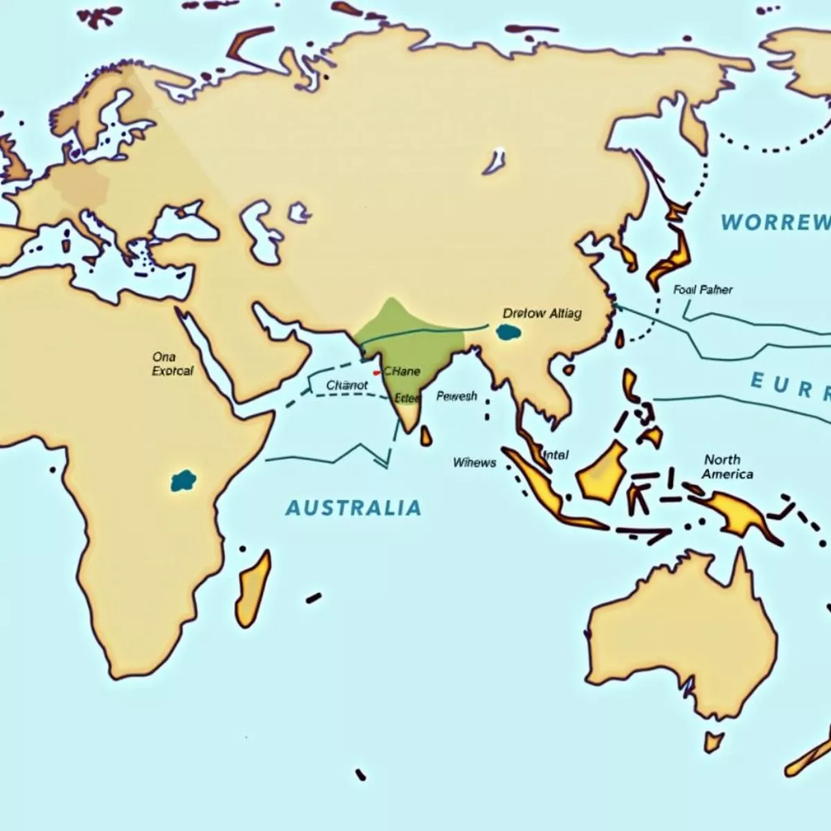 Global Spread Of Golf