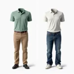 Golf attire comparison