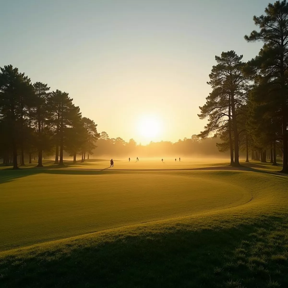 Golf Course Early Morning