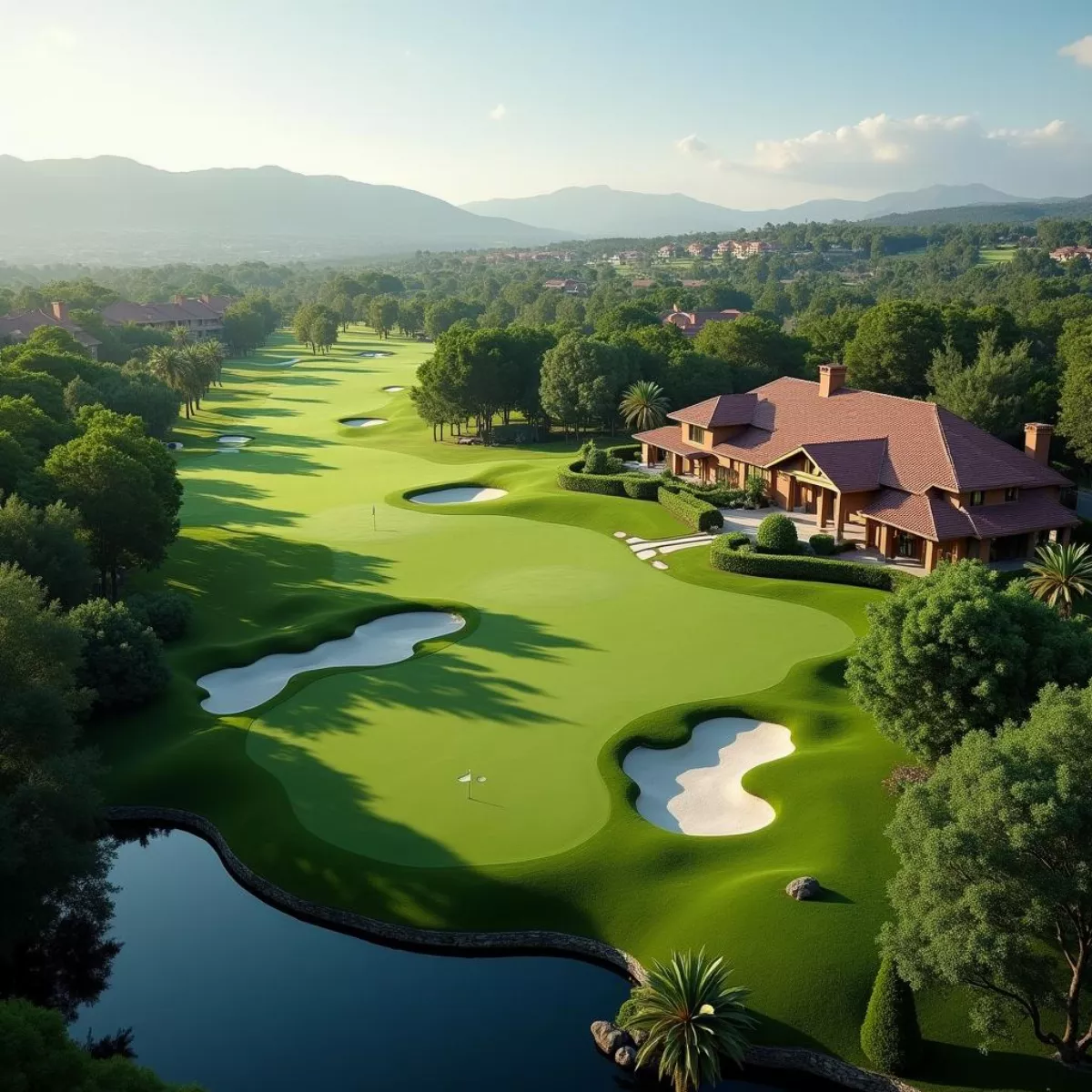 Golf Course Luxury Lifestyle