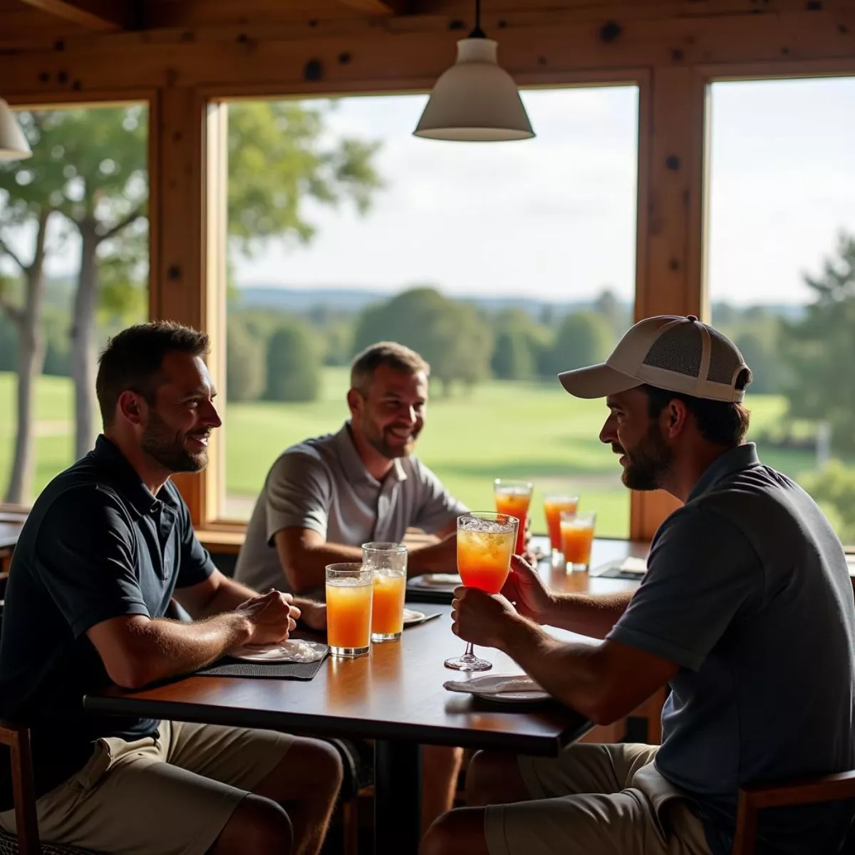 Relaxing At Barbara Worth Country Club Clubhouse 