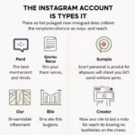 Types of Instagram Accounts