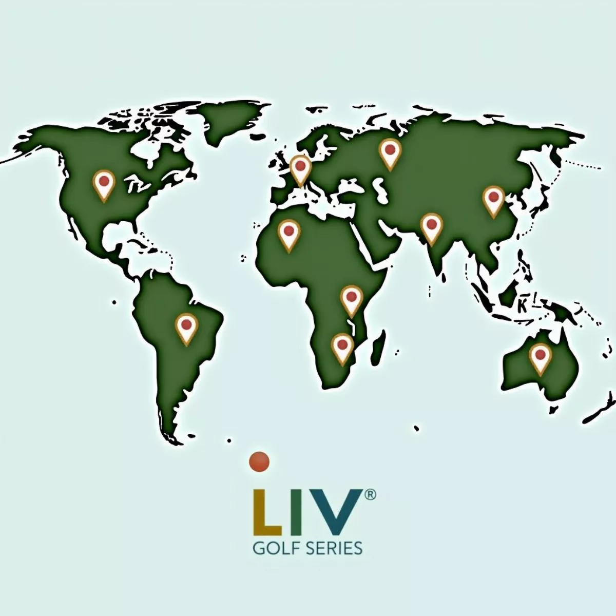 Liv Golf Global Tournament Venues