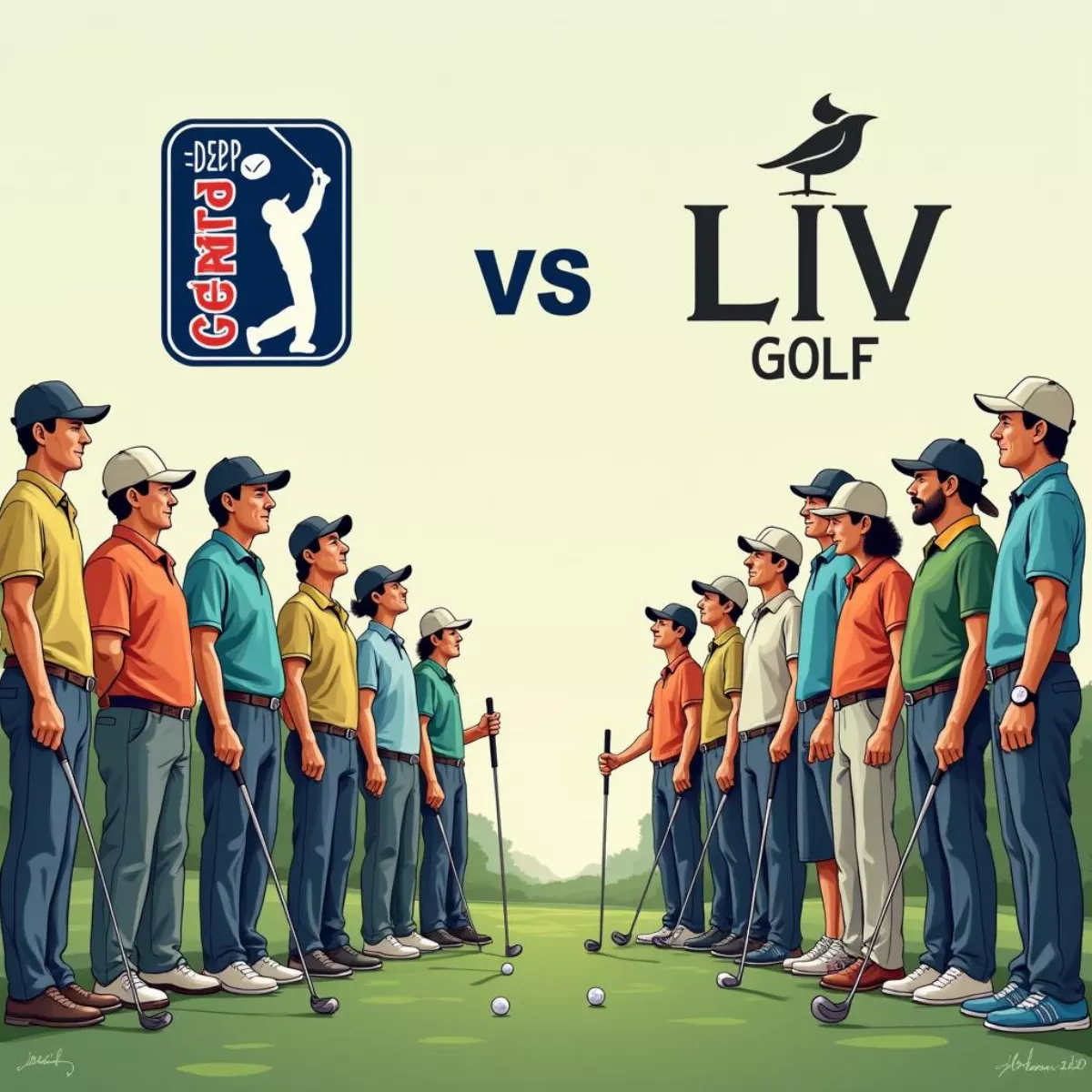 Divisions Within Professional Golf: Pga Vs. Liv