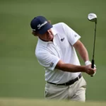 Phil Mickelson Executing A Wedge Shot