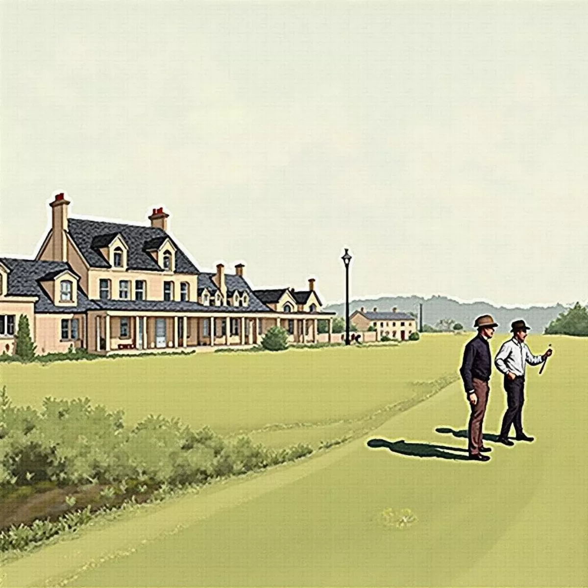 Prestwick Golf Club In 1860