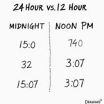 24-Hour and 12-Hour Clock Formats