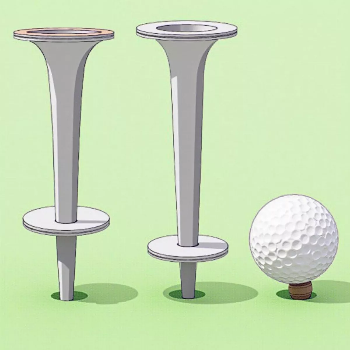 Adjustable Golf Tee