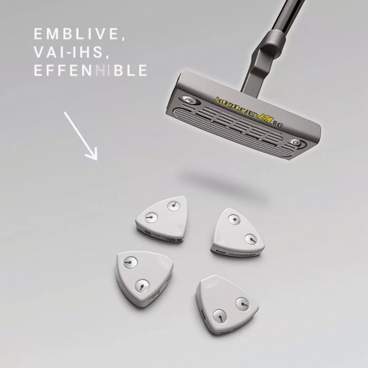 Hb Soft Milled 1 Putter Adjustable Weights