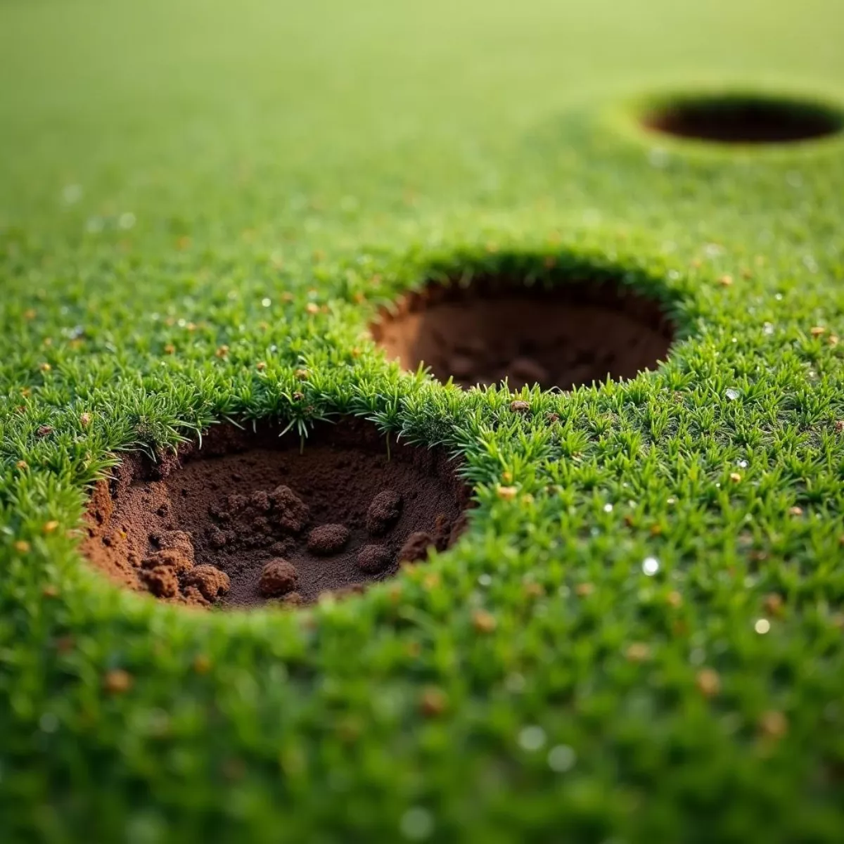 Close Up Of Aeration Holes