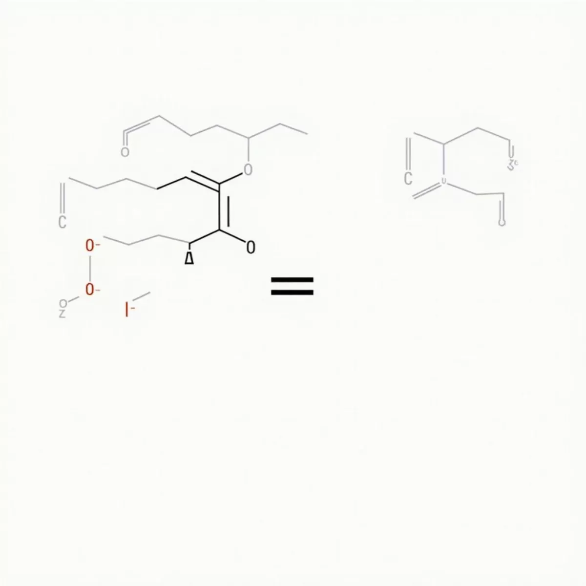 Dehydration Reaction Forming Alkene