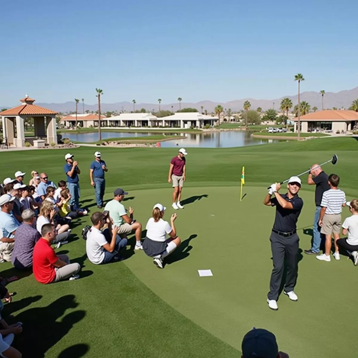 Golf Tournament At Arizona City Golf Club