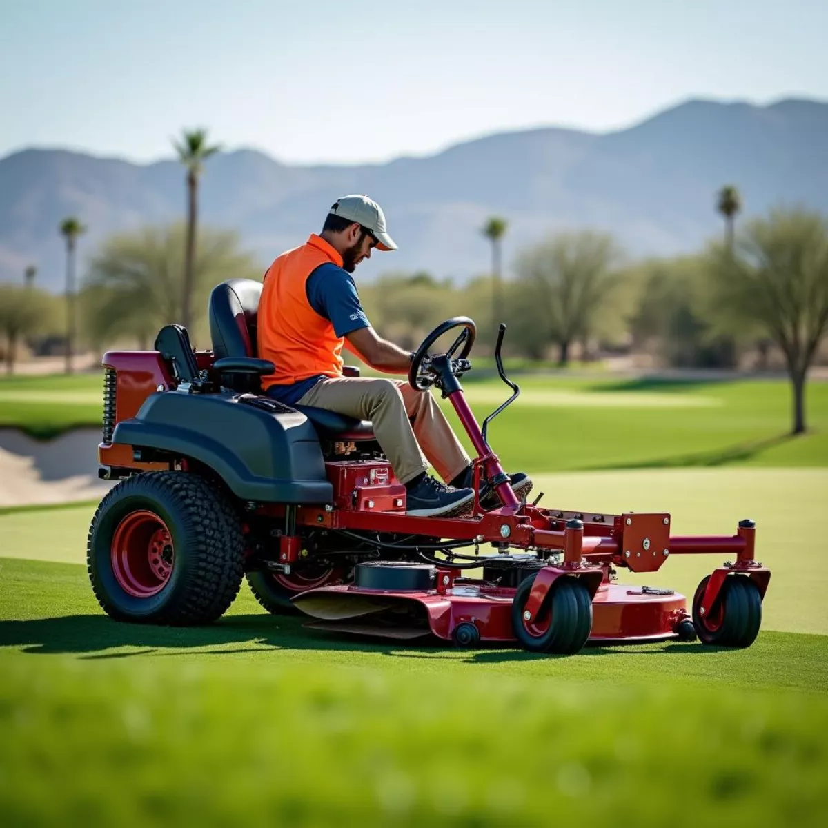 Maintaining An Arizona Golf Course