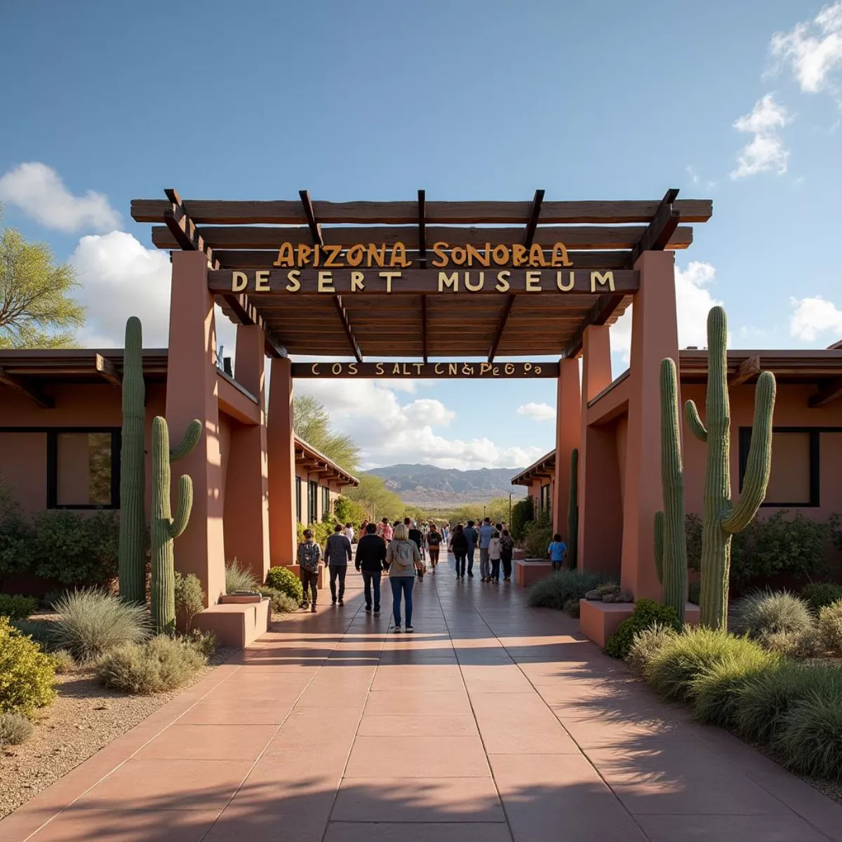 Entrance Of The Arizona-Sonora Desert Museum