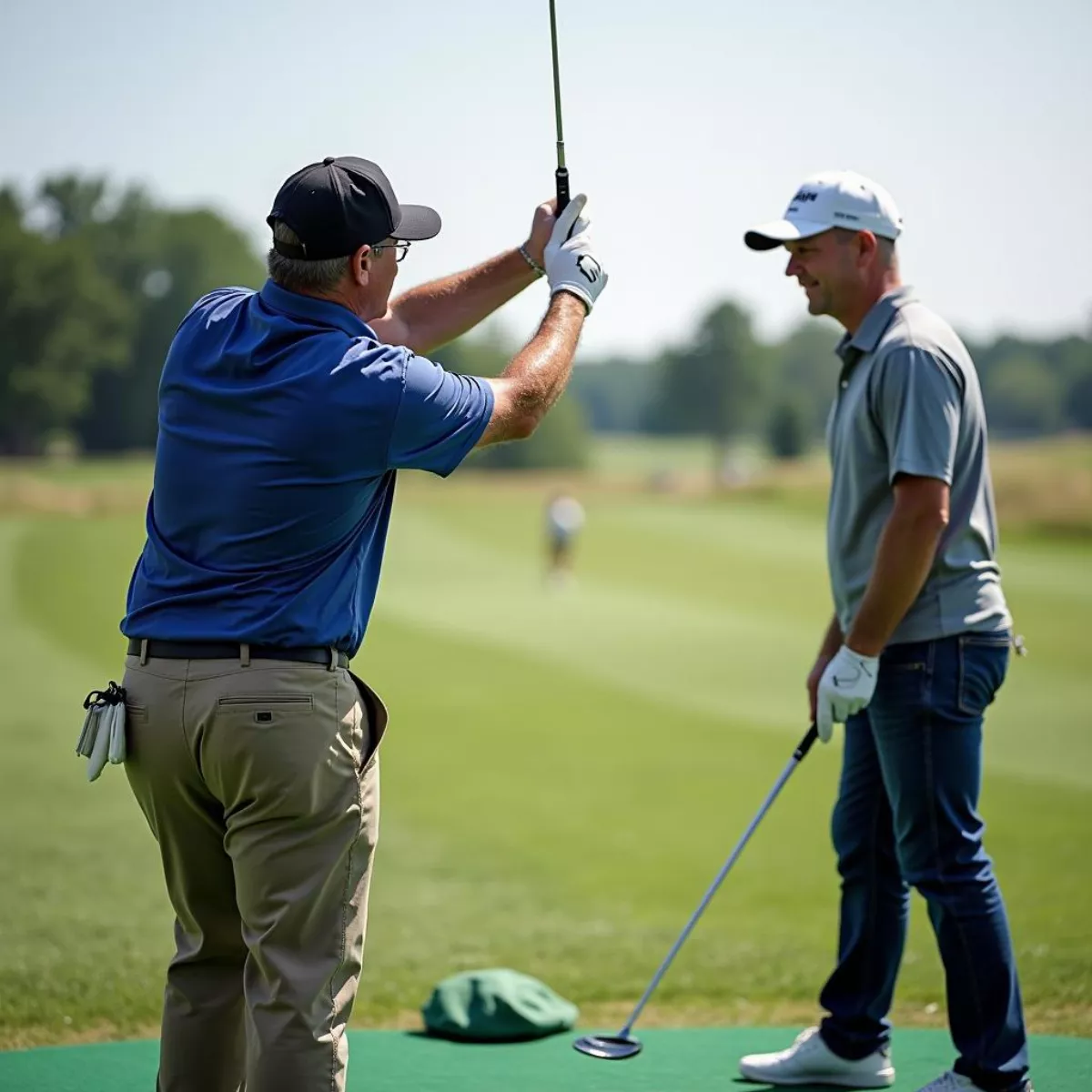 Golf Lesson At Atlanta National Golf Club