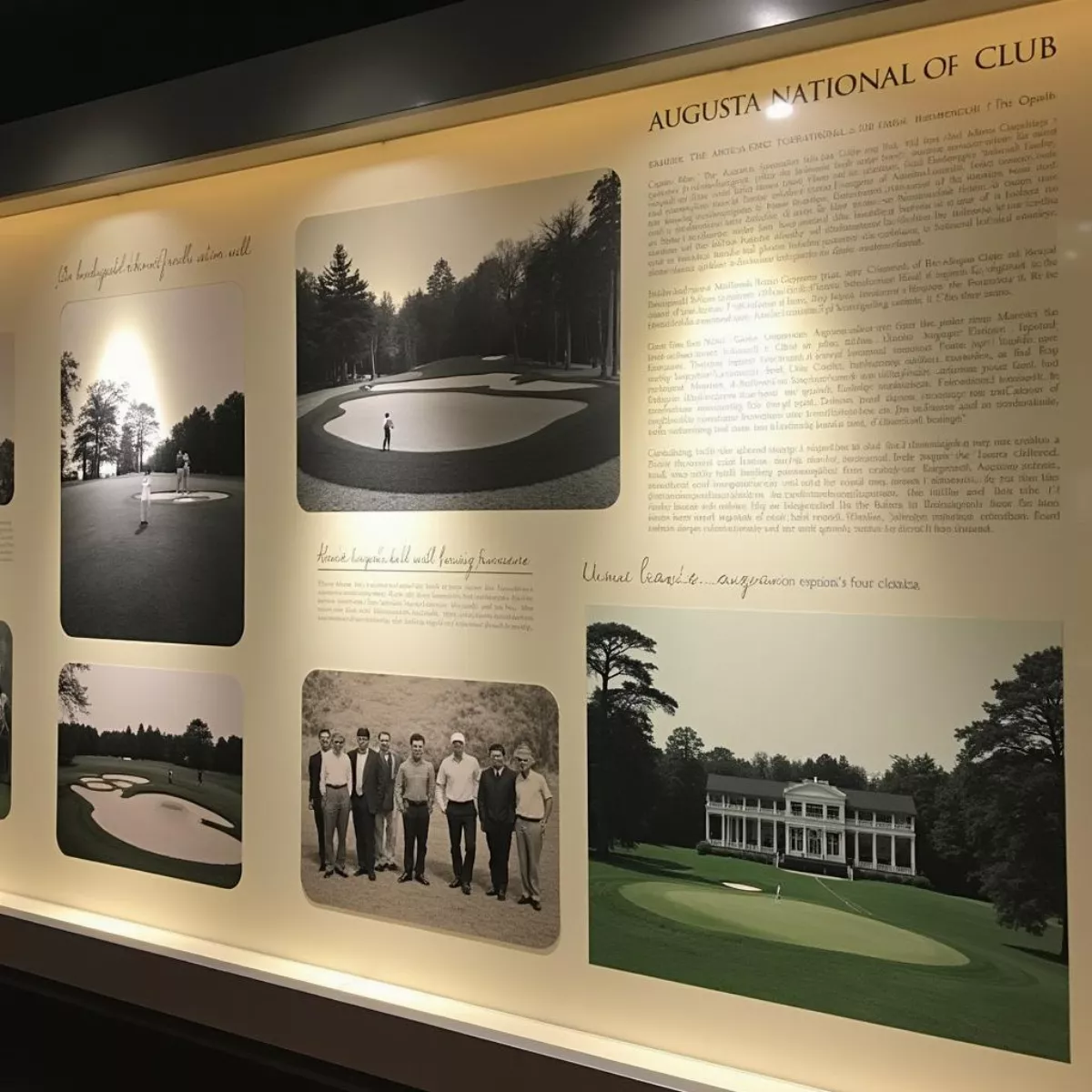 Augusta National Golf Club: A Historical Look