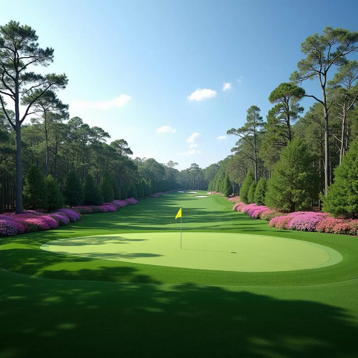 Augusta National Golf Course During The 2022 Masters