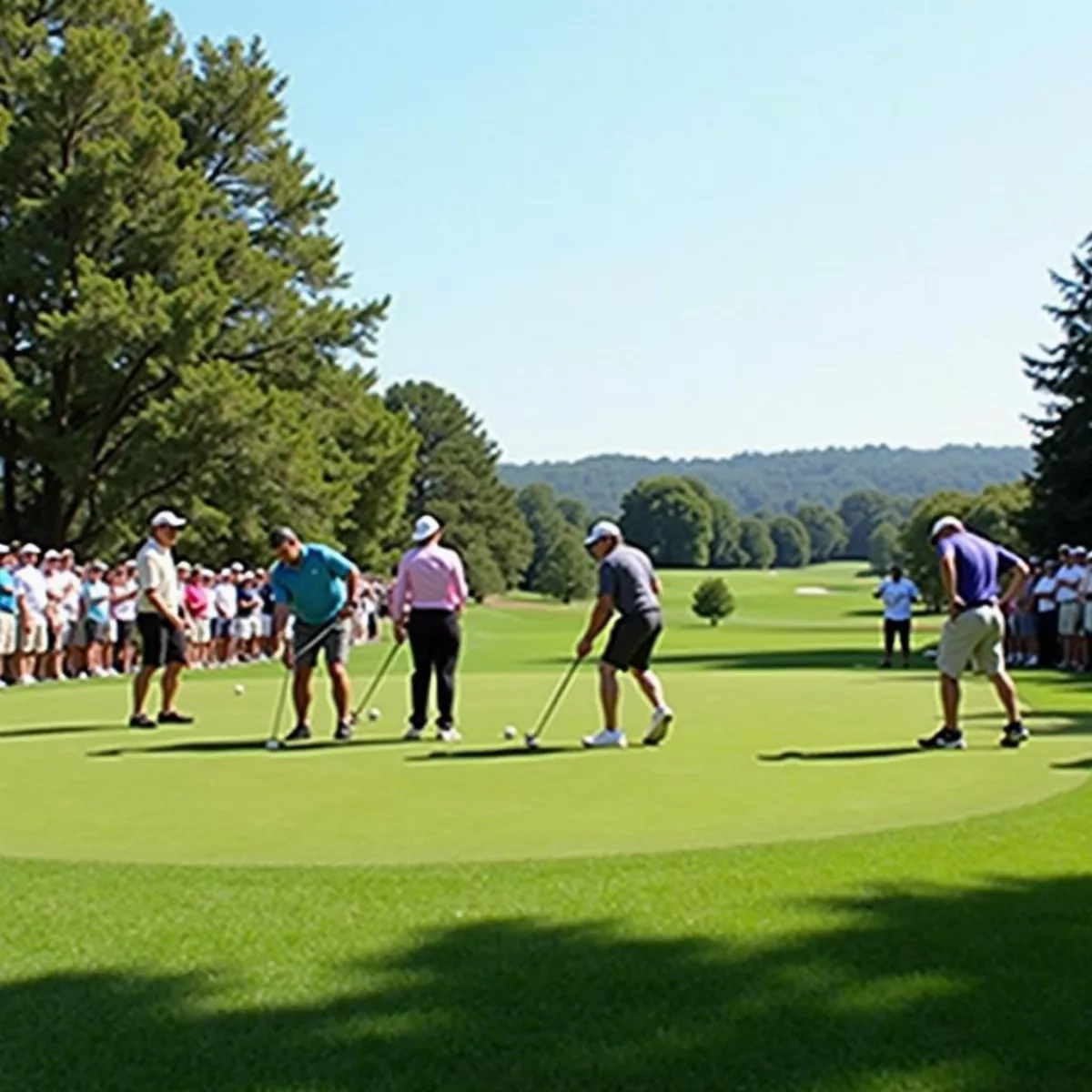 Golf Tournament At Apple Valley Country Club