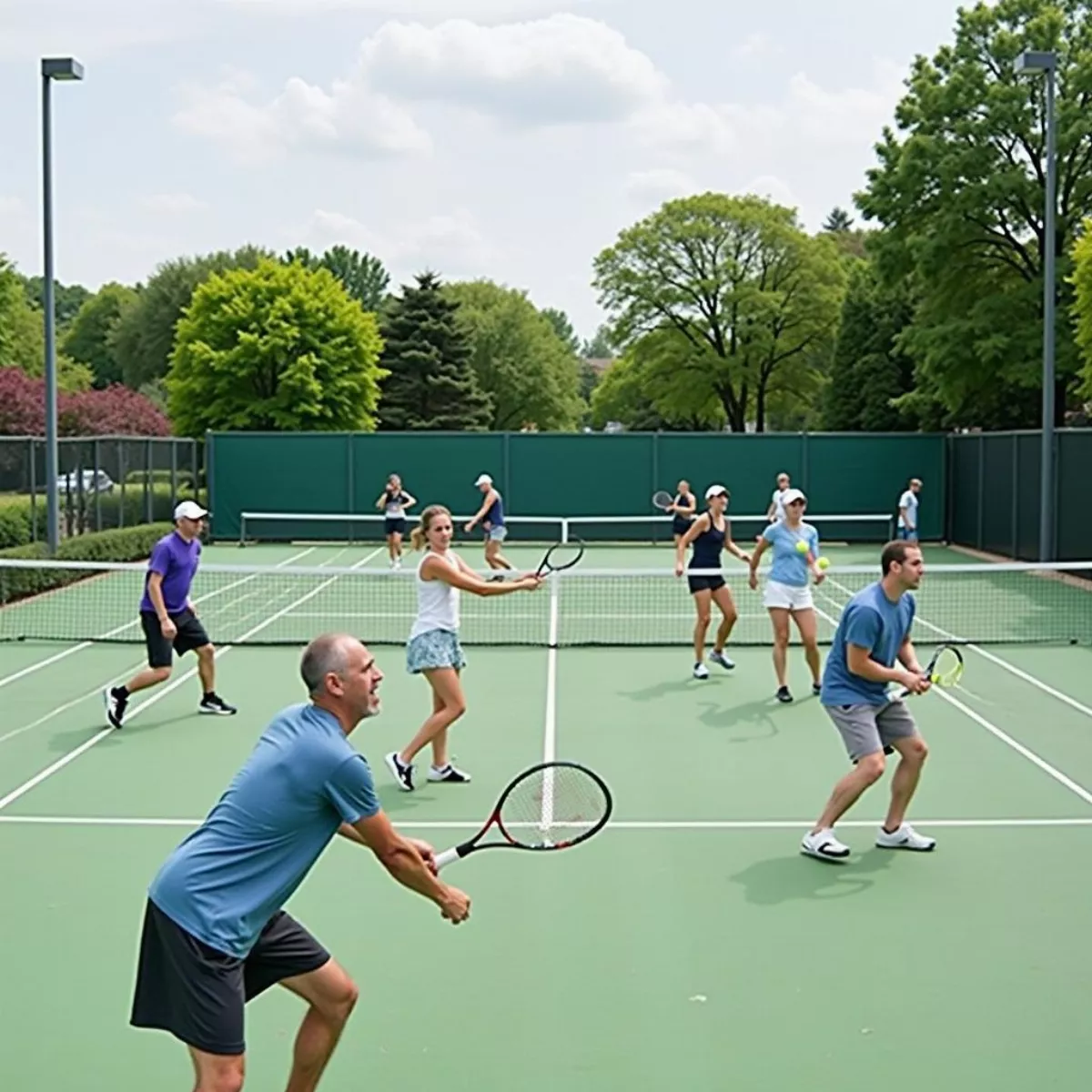 Berkeley Country Club Tennis Court