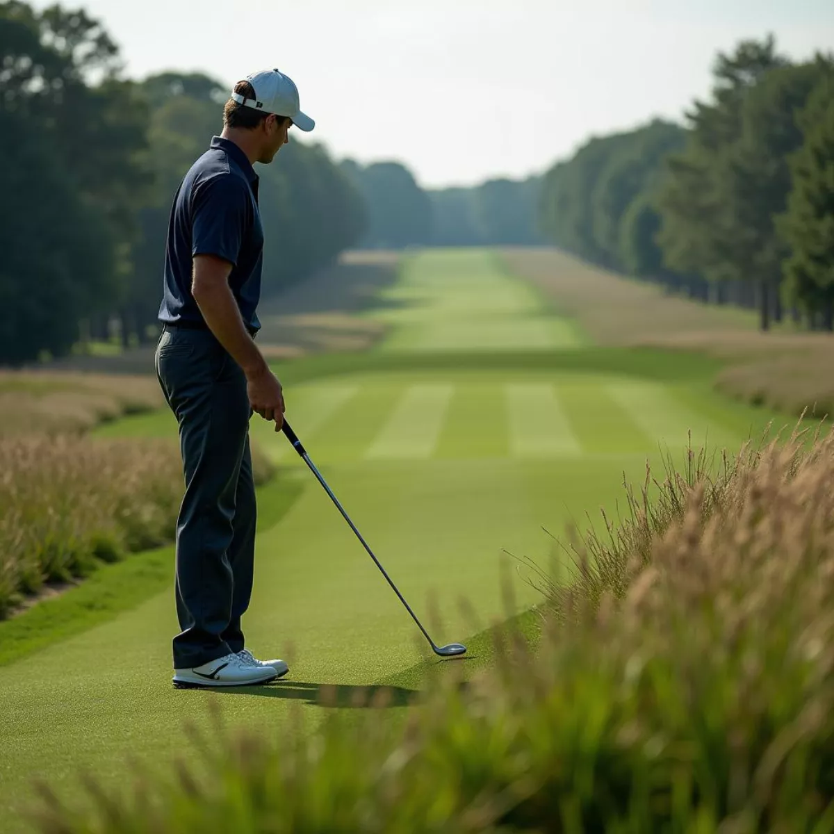 Bethpage Black Golf Course Challenging Hole