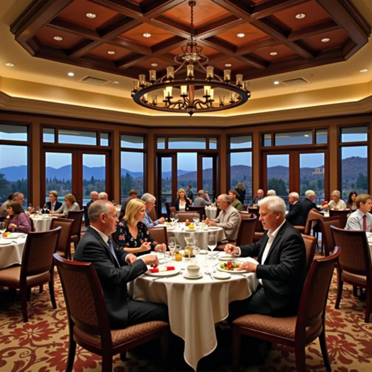 Elegant Dining At Big Canyon