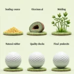 Biodegradable Golf Ball Production Process