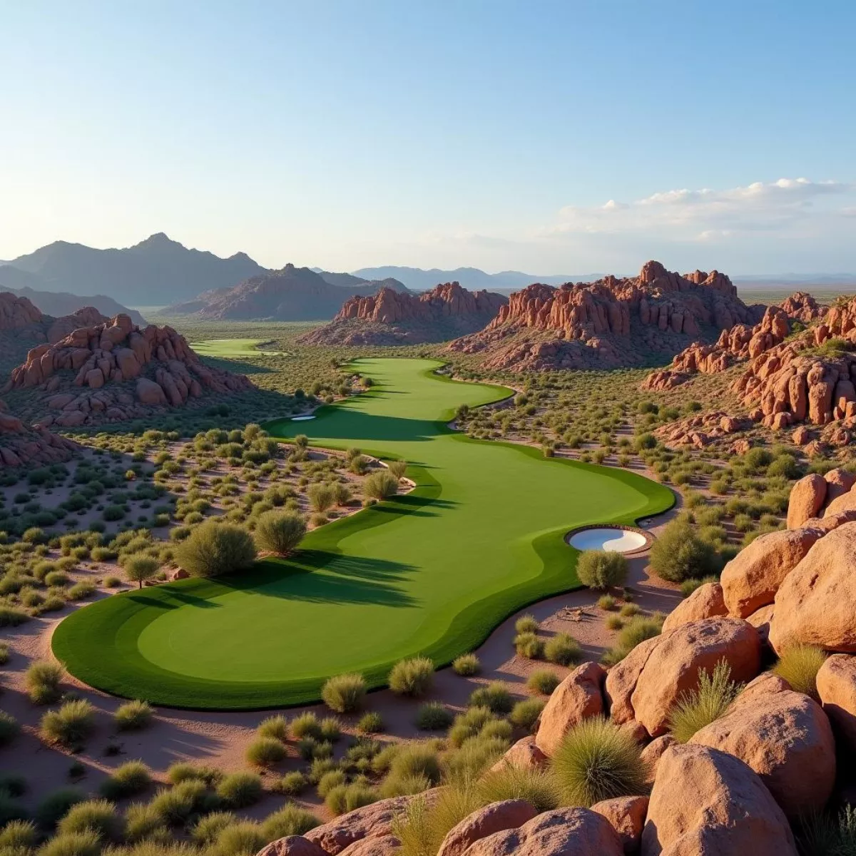 Black Mesa Golf Course: Hole Overview