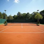 Tennis Court At Braemar Country Club