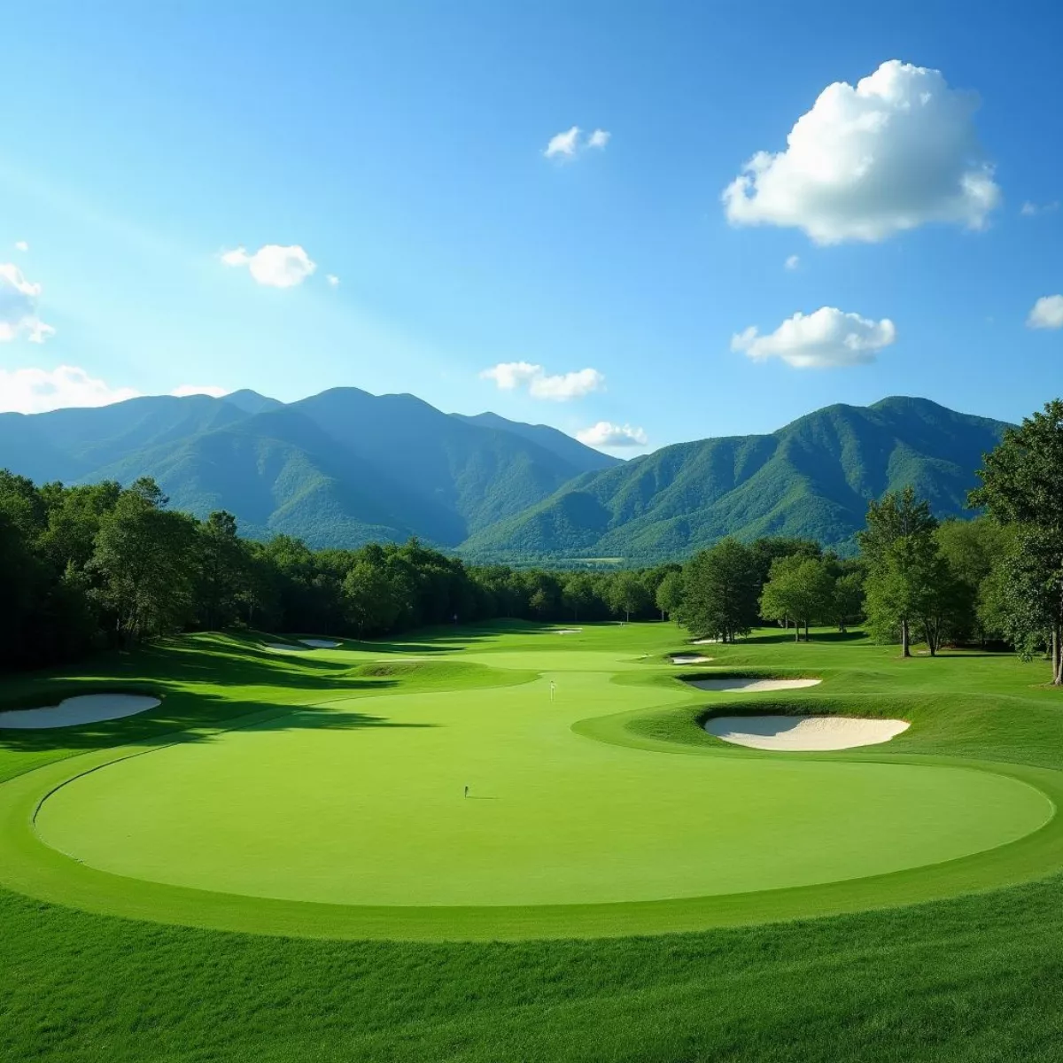 Scenic Golf Course In Bristol, Virginia