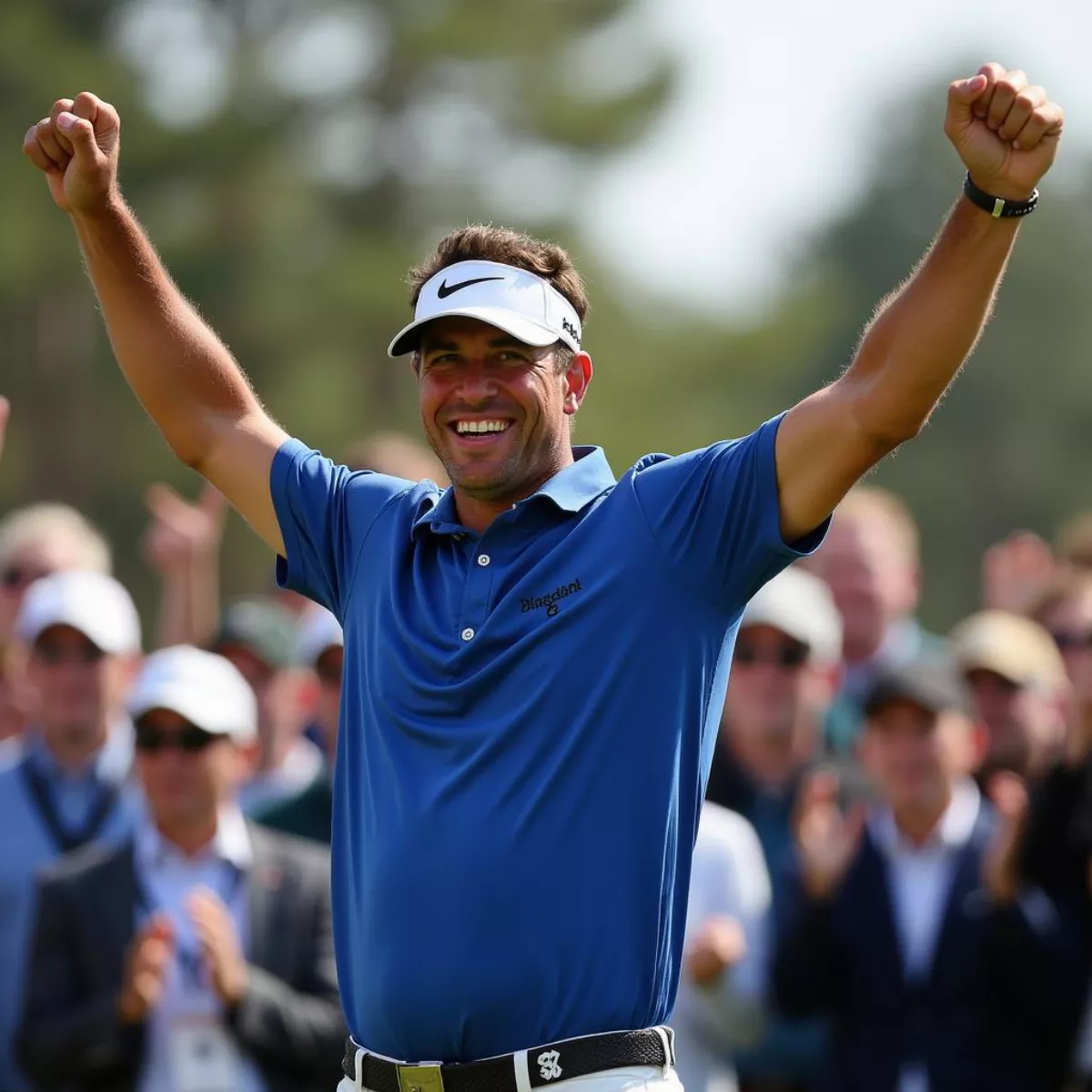 Brooks Koepka Celebrating Victory