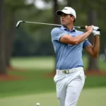 Brooks Koepka on the golf course