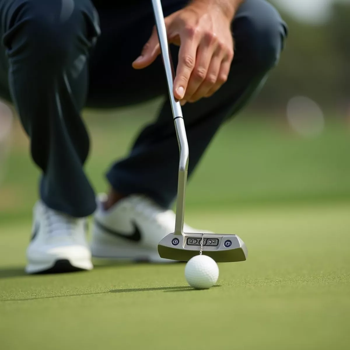 Brooks Koepka Putting With His Scotty Cameron Phantom X 12 Putter