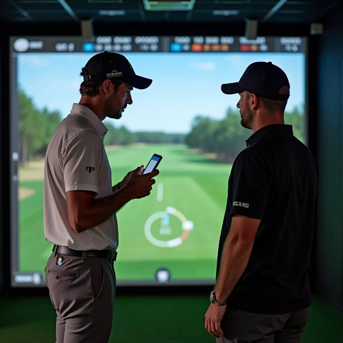 Bryson Dechambeau Analyzing Swing Data