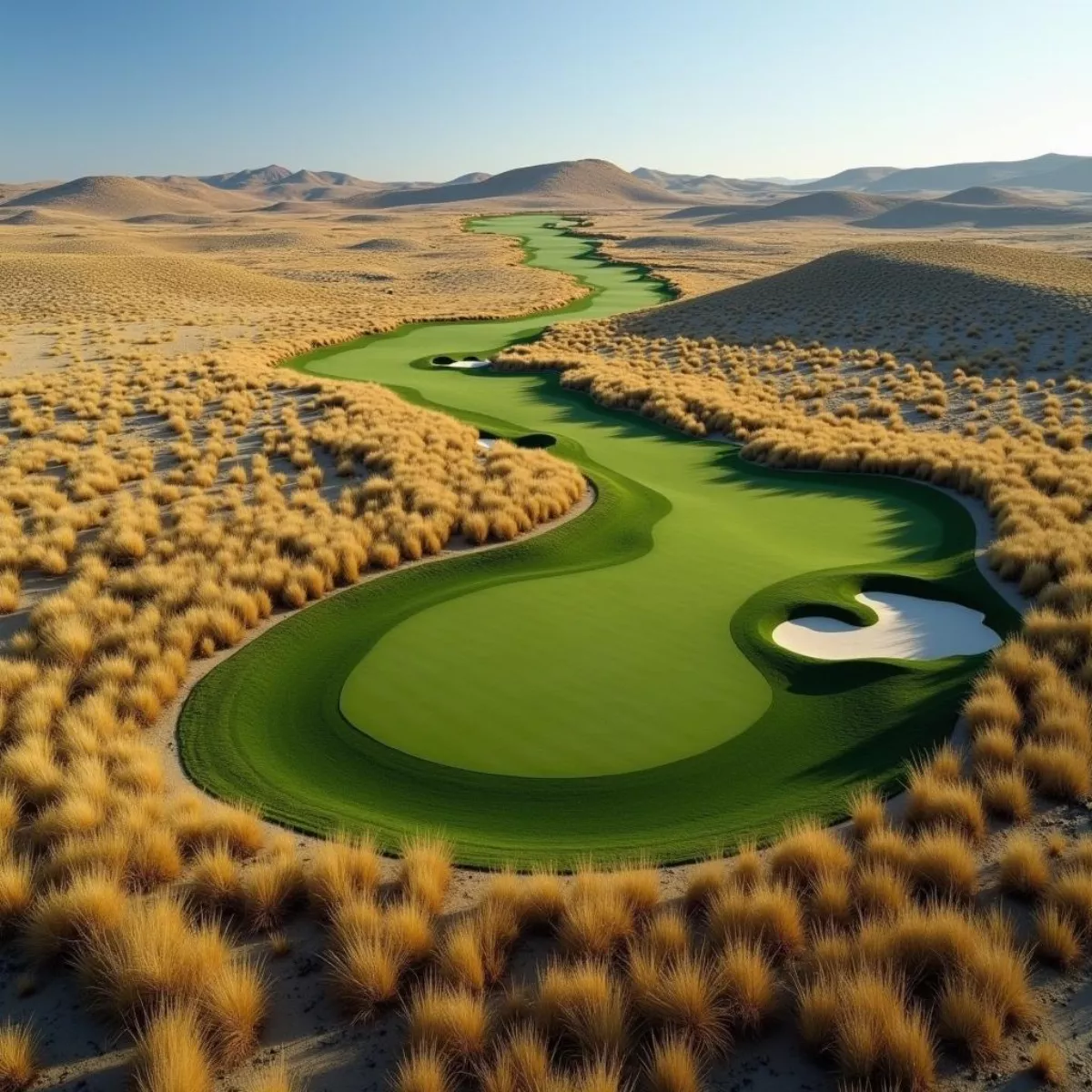 Buffalo Dunes Golf Course: Links-Style Design