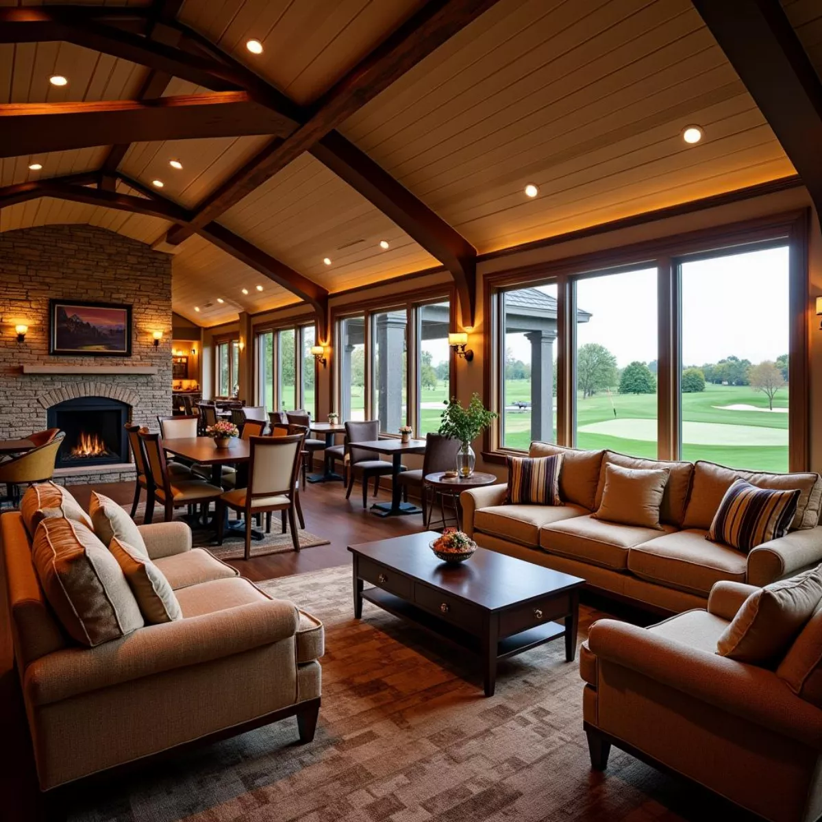 California Country Club Clubhouse Interior