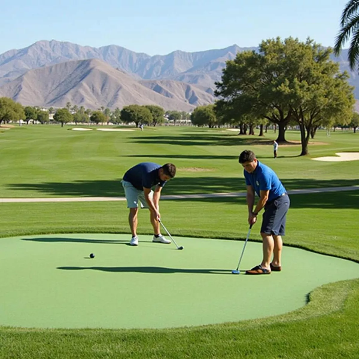 Camarillo Springs Golf Course Practice Green 