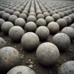 Rows of Cannon Balls