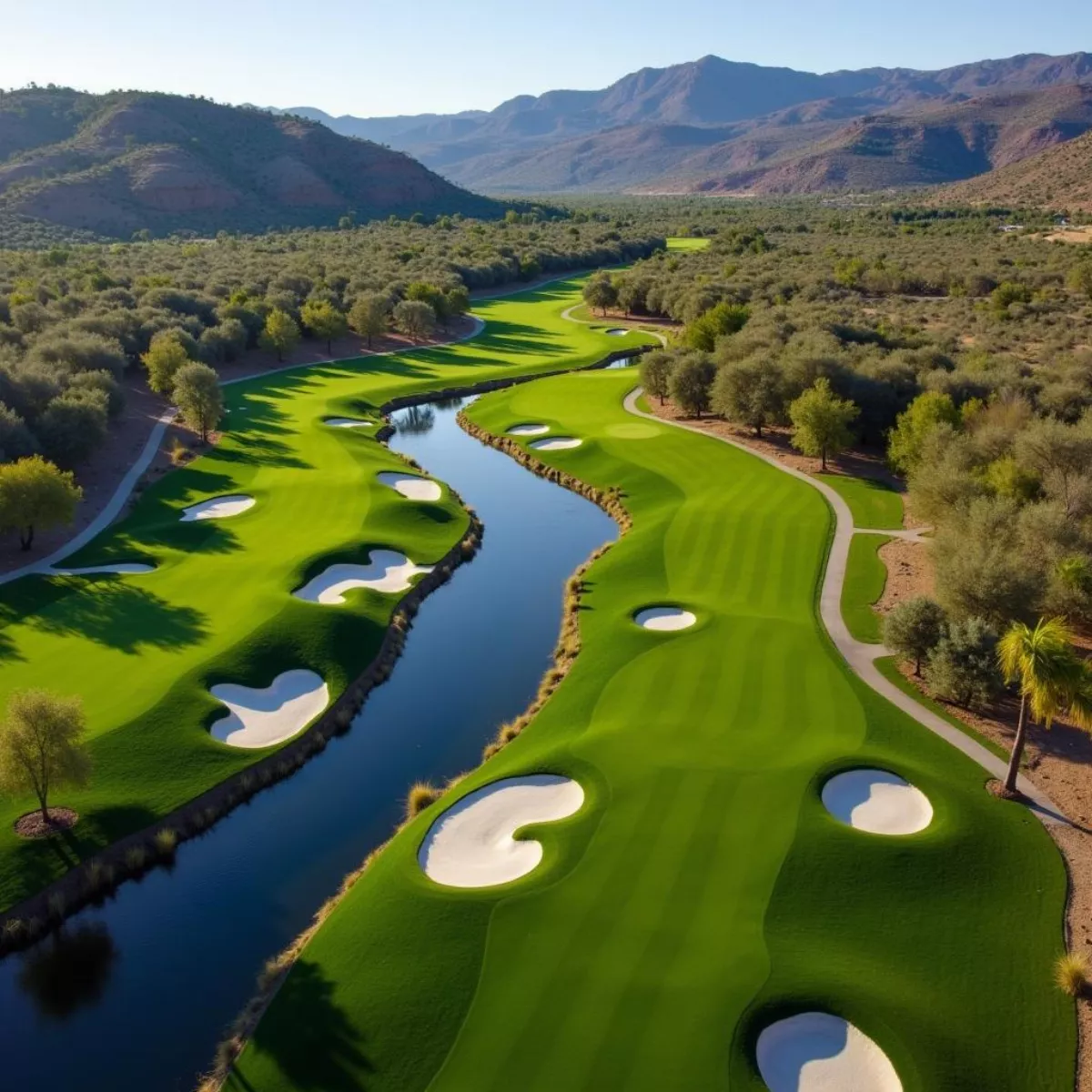 Canyon Crest Golf Course Aerial View