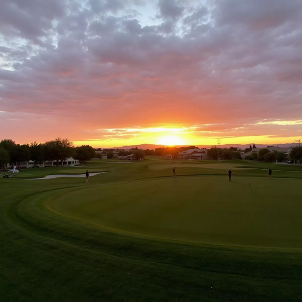 Canyon West Golf Course at Sunset